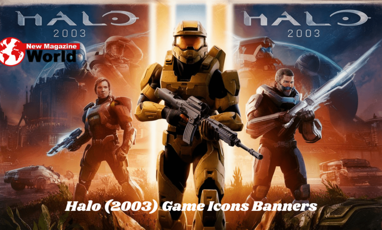 Halo (2003) Game Icons Banners